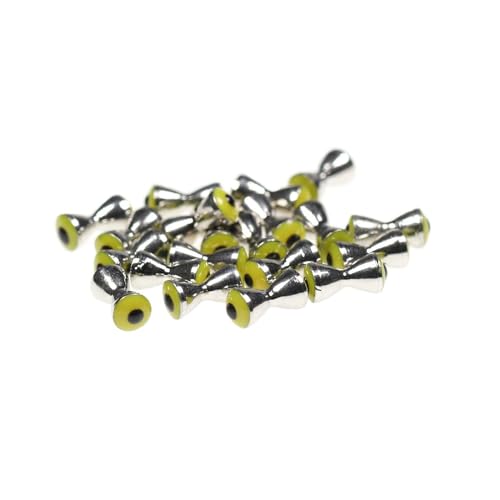 Set 30 piezas ojos peces mancuernas 3D realistas 3.2-4.8mm miniatura 5