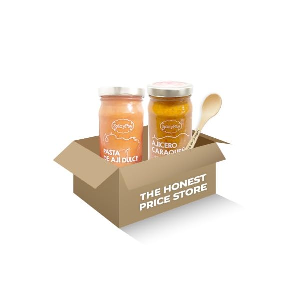 Ajicero Caraqueno Spicy Pau/Pasta Aji Dulce All Natural No Preservatives No Artificial Colors Vegan Friendly (2 pack)