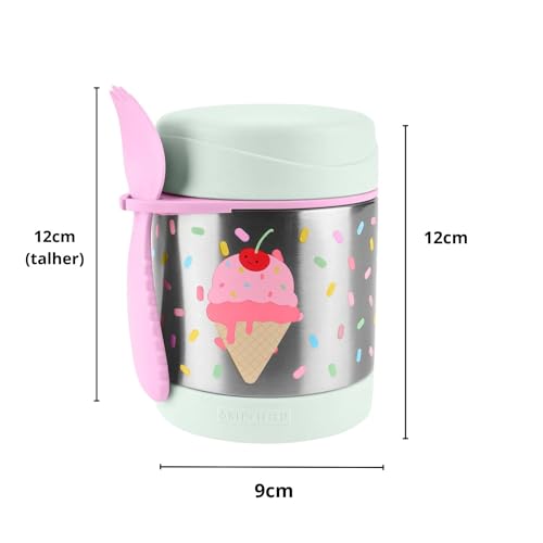 Skip Hop Insulated Baby Food Jar, Sparks, Ice Cream