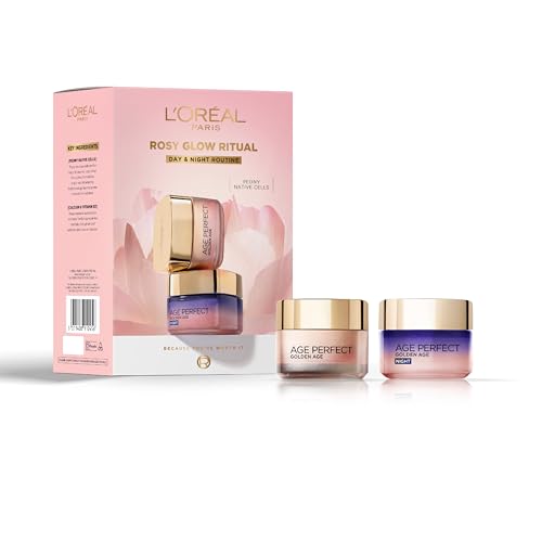 L'Oreal Paris Rosy Glow Gift Set - Day & Night Moisturizers - Image 2