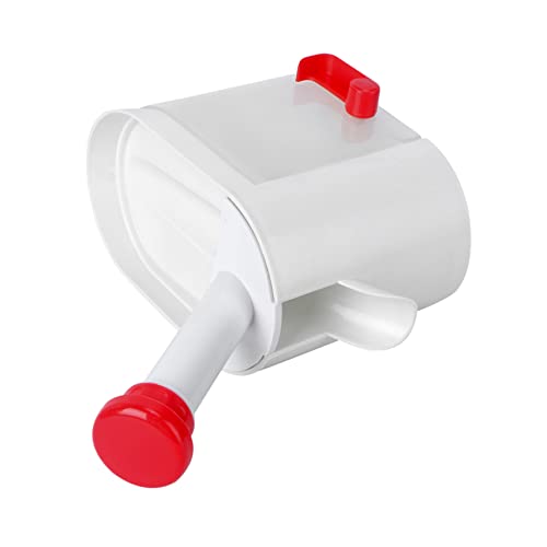 FELTECHELECTR Fruit Vegetable Tool Pitter Easy Squeeze Grip No Smell Pitter Container White