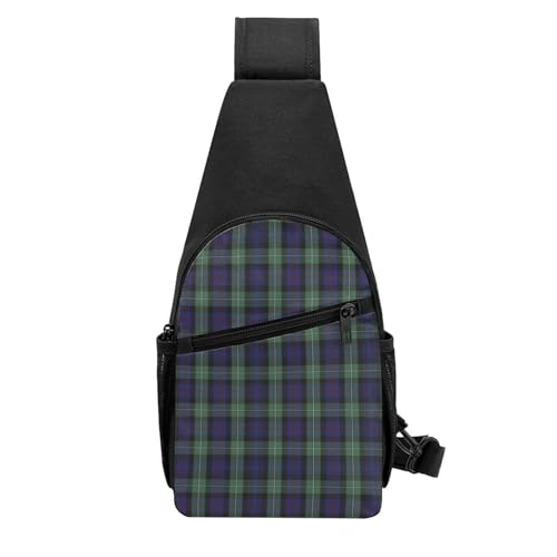 Crossbody Sling Backpack MacKenzie Tartan Shoulder Chest Bag Daypack for Traveling Sport3