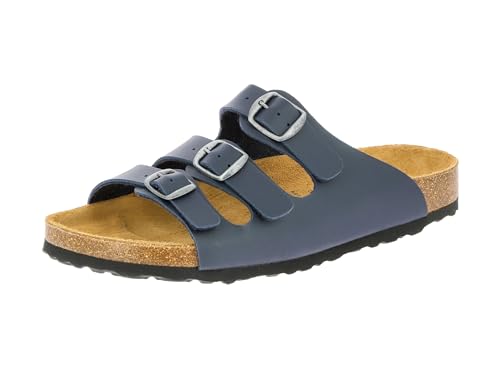 Lico BIOLINE CLASSIC Damen Pantoletten, Marine, 37 EU