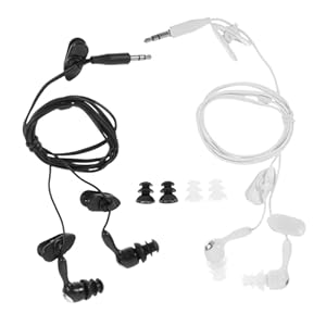 Veemoon 2 Stücke wasserdichte In-Ear-Ohrhörer