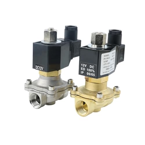 Électrovanne normalement ouverte 24V inox DN15 pour stopper les surchauffes eau - 2