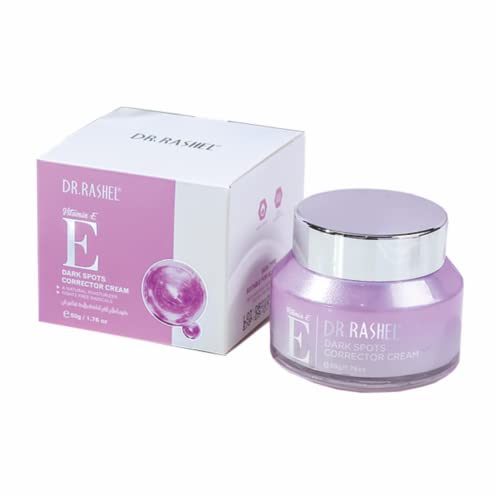 DR.RASHEL Vitamin E Dark Spots Corrector Cream | Natural Moisturizer | Fight Free Radicals – 50g DR.RASHEL Vitamin E Dark Spots Corrector Cream | Natural Moisturizer | Fight Free Radicals – 50g