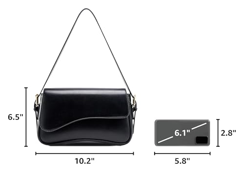 Bolso cruzado pequeño para mujer tipo Tote vegano retro miniatura 3