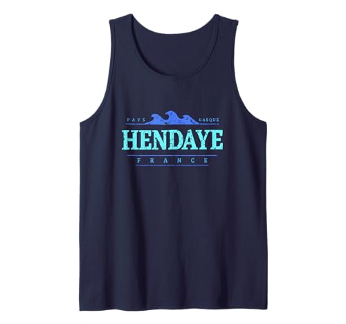 Hendaya Francia | Hendaya Paga Costa de Francia Vasca Camiseta sin Mangas