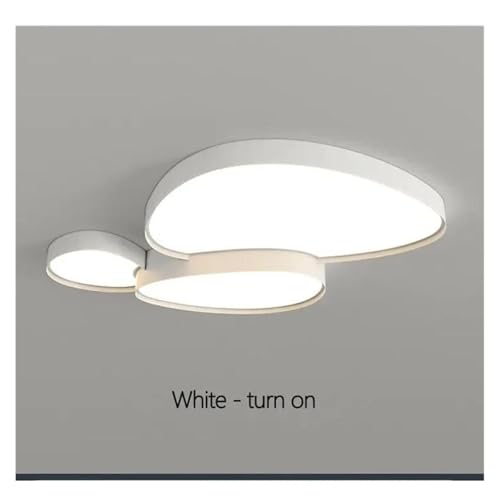 Plafonnier LED moderne 90cm à haute diffusion pour chambre à coucher - 6