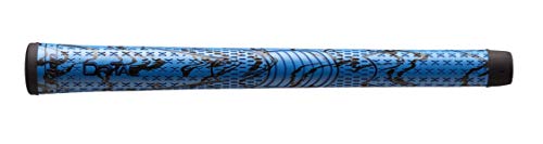 SOOMIO Winn Dri-Tac X Performance Soft Golf Grips (Blue Black, Standard)