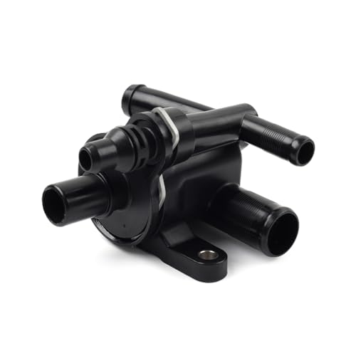 SIKUAI 1pc ABS Separador de refrigerante líquido de aceite Radiador LR093489, LR181892 Negro para Evoque 2012-19 Sport 2014-22 Para Jaguar E-Pace 2017-23 F-Pace 2016-23 Auto