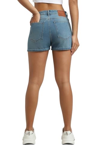 Image of FOREVER 21 Women's Bermuda Shorts (FWS24CSRE0008 Blue