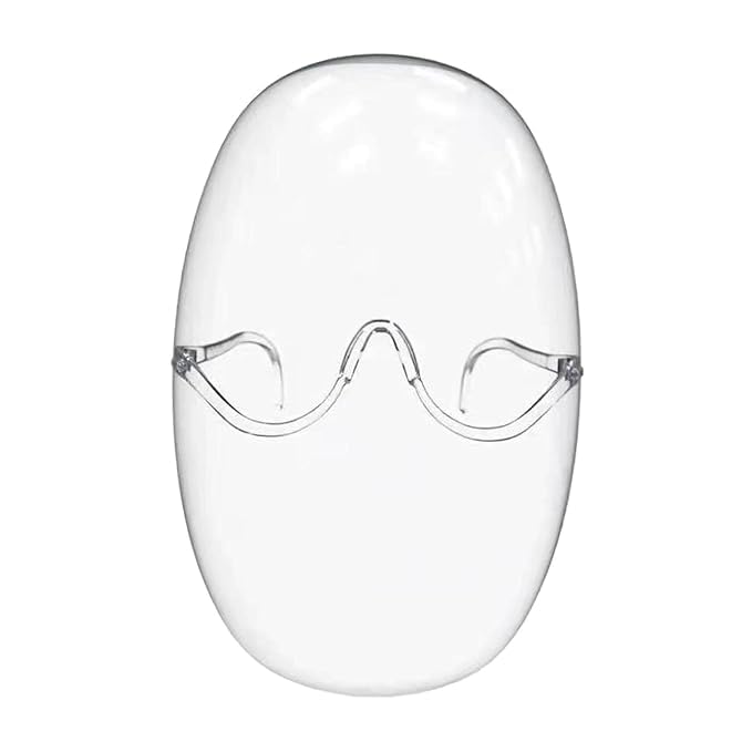 INFINIBYTE Face Protective Mask Sunglasses,Transparent Full Face Protective Mask - Head-Mounted Space Mask with Extended Plastic Shield, Anti-Oil Fume, Ideal for Riding and Daily Use (B0DFYCG1JG) Amazon Price History, Amazon Price Tracker