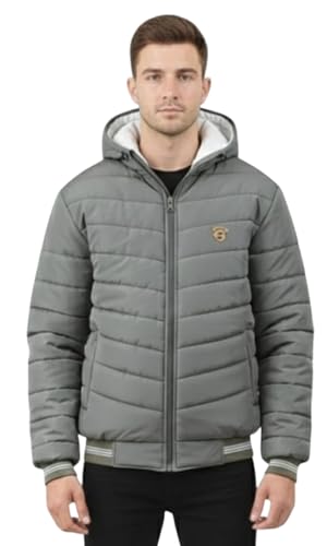 Image of Quark Export Quality Reversible Puffer Jacket in GLD Material best for Winterwear /Hiking /Biking /Camping /Mountaineering /Racing /Climbing /Tracking(Control Temperature up to 3 Degree Celsius.)(3C)