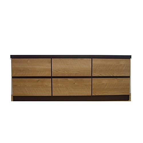 Amazon｜ADmart ショコラ 国産120-2段ベンチローチェスト 120cm幅