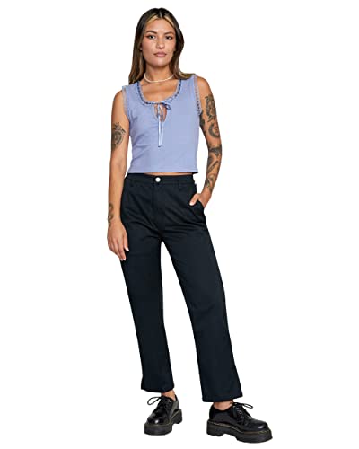 RVCA Women's Classic Fit High Waisted Pant