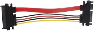 Premium Cord SATA 22-Pin Male to SATA 22-Pin Female Extension Cable