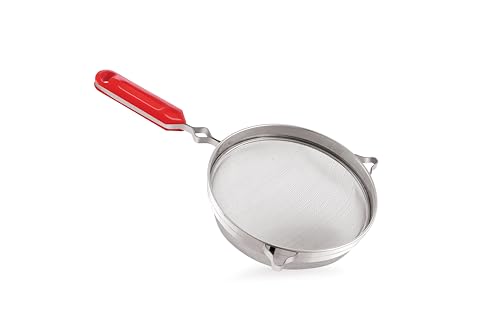 Image of Tosaa Stainless Steel Juice Strainer Stainless Steel Soup & Juice Strainer- Big Tea STRAINERS(7) 31.5L x 17.7W x 7H Cm