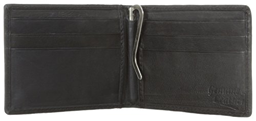 Leatherboss Money Clip Wallet with Outside Id Window - Black4