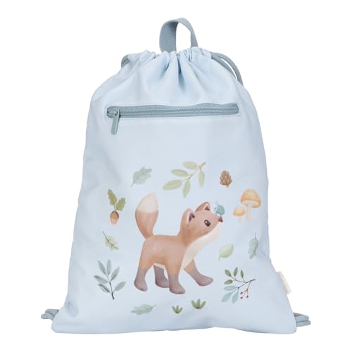 Little Dutch - Bolsa de deporte para niños, mochila deportiva para niños, azul, 38x29 cm
