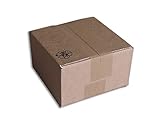 Boîte carton de type caisse américaine (2x2 rabats de fermeture)