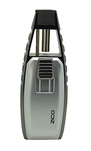 Encendedor Zico Butano Llama Antorcha Acero Inoxidable miniatura 1