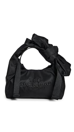 Marc Jacobs Women's The Bow Nylon Mini Sack Bag, Black, One Size