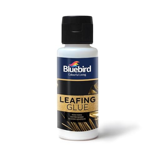 Bluebird Gold Leaf Adhesive 3.38 Fl Oz / 100ml Gilding Adhesive, Leafing Glue for Art and Craft