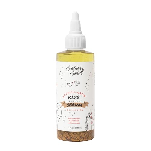 Cristinas Curls Scalp Serum for Curly Hair Dry Scalp Treatment for Kids Soothing Scalp Oil for Dryness and Itch Healthy Scalp Care