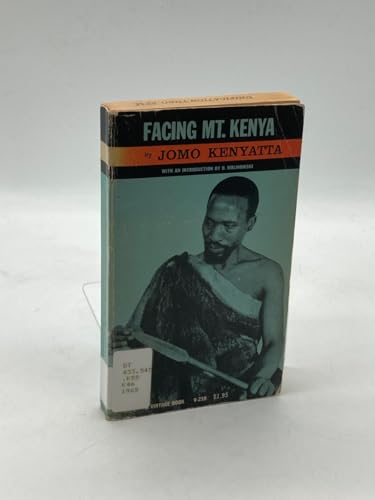 Facing Mount Kenya: The Tribal Life of the Gikuyu B0007F7HHW Book Cover