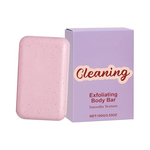 Jabón de barra de carrocería, con fórmula hidratante natural, 100 g, barra de jabón de matorral de lavado de carrocería, lavado hidratante natural, uso de múltiples usos, para ducha diaria, uso de hot