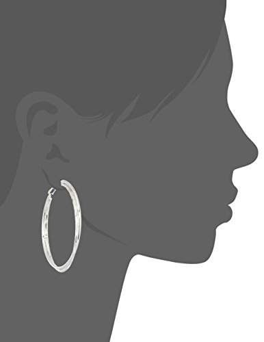 Image of Nine West Women's Hoop Earrings, Classic Fashion Jewelry Accessories for Everyday Wear, Lightweight Statement Earrings for Casual, Office, and Evening Looks