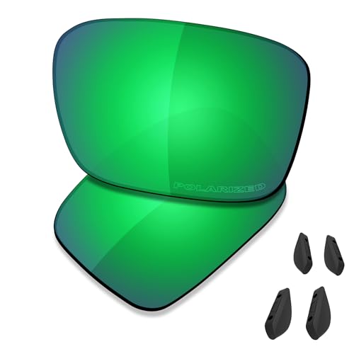 Image of SAUCER Premium Replacement Lenses & Nosepads for Oakley Si Ballistic Det Cord OO9253 | UV400 Protection, Anti-Scratch