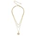 Produktbild AMTBBK Shell-Hängende Halskette, Multi-Layer-Halskette, Clavicular Kette, Kurzhalsband, Bambus-Kette, Adjustable, Danksagungs-Geschenk