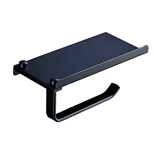 Preisvergleich Produktbild Apierhandtuchspender Papierhandtuchhalter Toilettenpapierhalter Rollenhalter Toilettenpapieraufbewahrung Aluminium Wandhalter Toilettenpapier Handtuchhalter Küchenpapierrollenhalter Handy Aufbewahrun