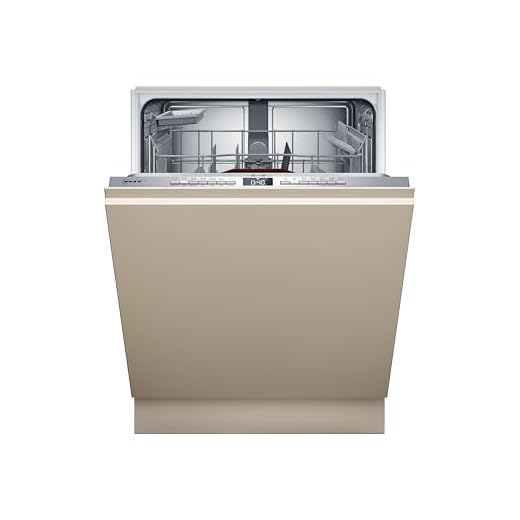 Neff S155EBX16E, N 50, Smart lavastoviglie completamente integrata, 60 cm, 42 dB, Made in Germany, 13 soffitti su misura, 6 programmi e 4 funzioni speciali per una pulizia potente, asciugatura aperta