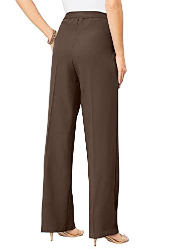 Roamans Women's Plus Size Wide-Leg …