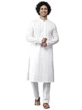 Photo Gallery see designs kurta regular in cotone da uomo, bianco, m Photo Gallery see designs kurta regular in cotone da uomo, bianco, m
