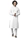 See Designs Men Cotton White Chikankari Embroidered Straight Kurta With Pyjama