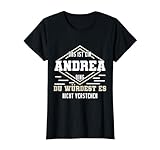 Name Andrea Namensshirt Vorname Geschenk