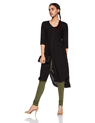 Image of BIBA Womens Coated Leggings