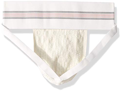 Gym Old School Jockstrap (XXXX-Large, White)