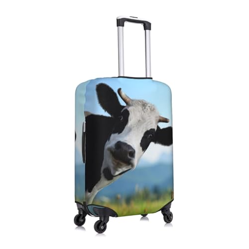 Cute Cow Print Luggage Suitcase Covers Elastic Washable Luggage Protector Luggage Covers For Suitcase3