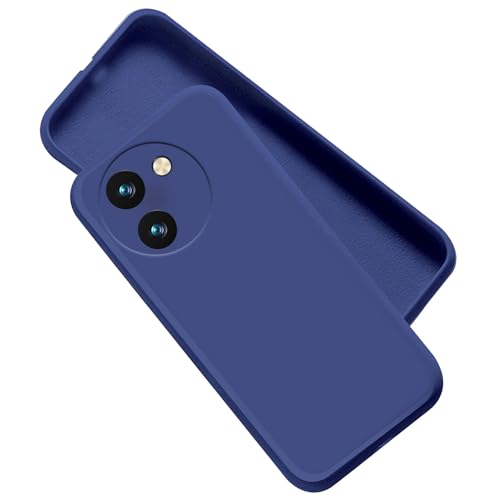 Image of A rtistque Back Cover Case for Vivo T3x 5G with Camera Protection | Shockproof TPU | Stylish Protective Design | Slim Fit | Ultra Matte | Vivo T3x 5G Back Cover - Blue