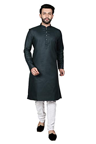 Tathastu Mens Cotton Kurta Tunic (Only Top)