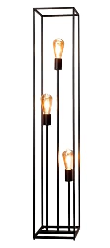 casa NOVA Stehleuchte HAMPER (BHT 22x120x22 cm) BHT 22x120x22 cm Stehleuchte Stehlampe Leseleuchte Deckenfluter Bogenleuchte