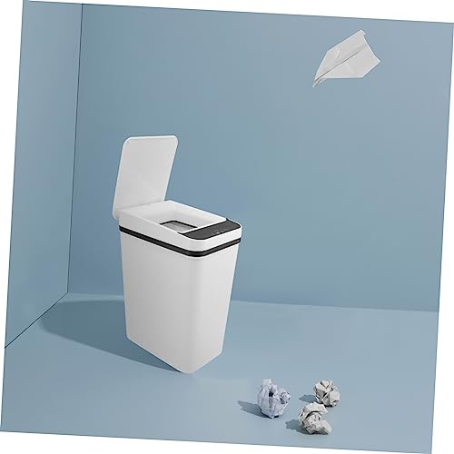 Basurero automático inteligente SOLUSTRE, blanco miniatura 5
