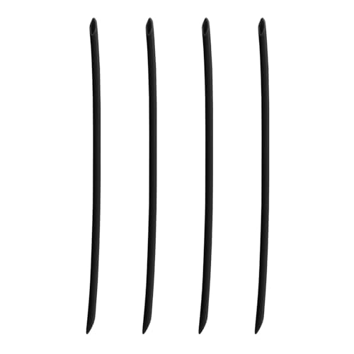 ZAOSU Kit de goma de repuesto, cuatro bandas de repuesto para palas de mano y paletas de dedos, color: negro