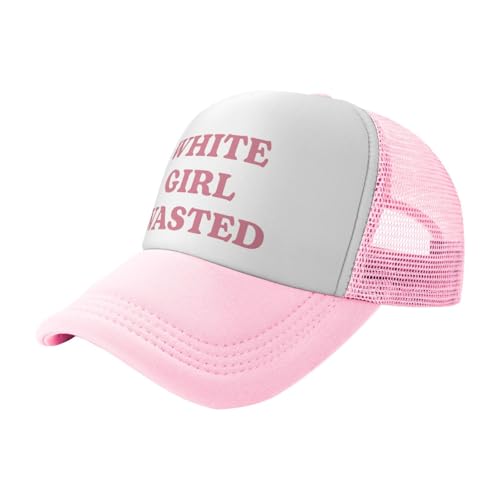 Image of Funny Trucker Hats for Women Hot Pink Funny Gag Baseball Cap for Girls Women Men Hat