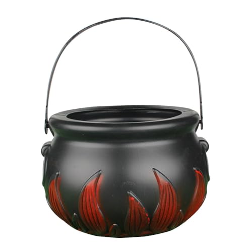 DOITOOL Halloween Plastic Cauldron, 8